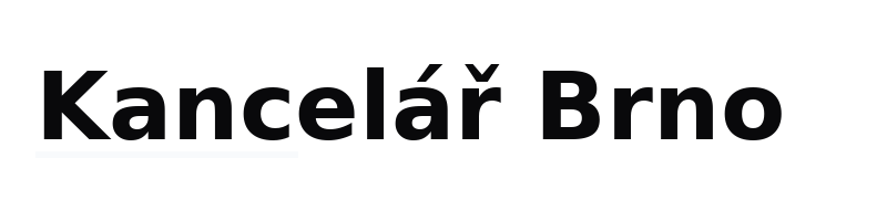 Kancelář Brno logo